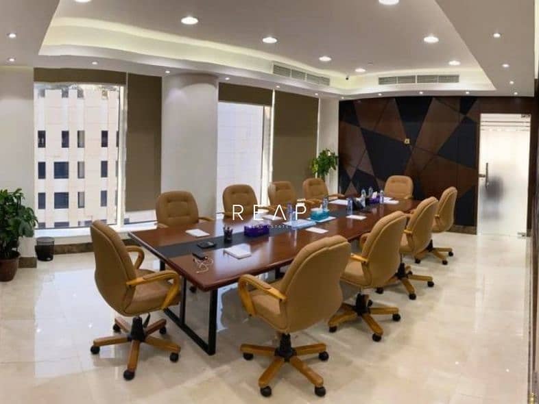 EMAAR SQUARE | FURNISHED OFFICE | 3200 Size