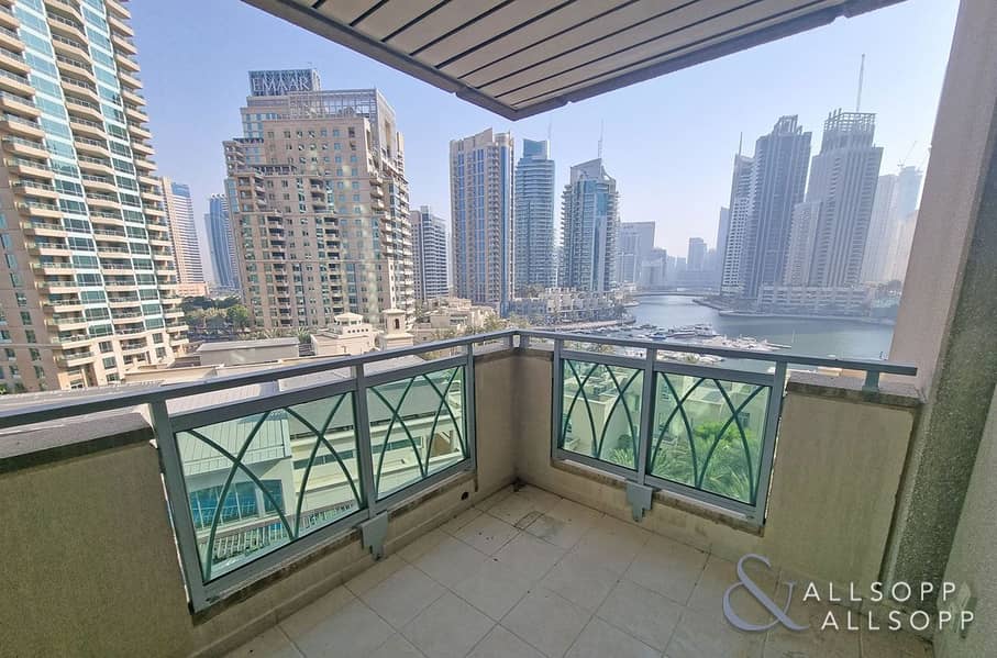 شقة في برج الفيروز،أبراج مرسى دبي،دبي مارينا 2 غرف 165000 درهم - 6045127