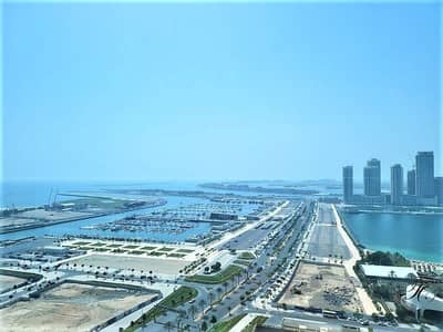 2 Bedroom Flat for Rent in Dubai Marina, Dubai - Fully Furnished | High Floor | Sea and Park View