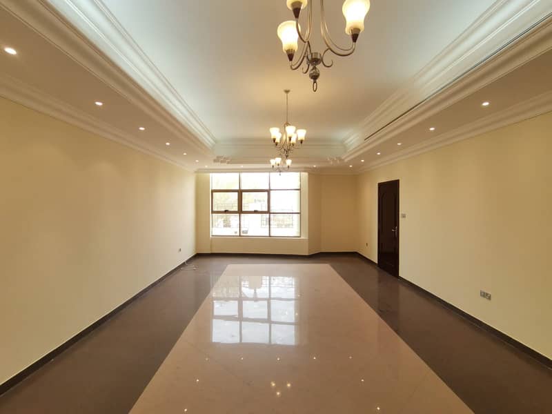 Fabulous and Huge 4 Bedrooms Villa with Maids Room and Private Parking In Al Rowdah