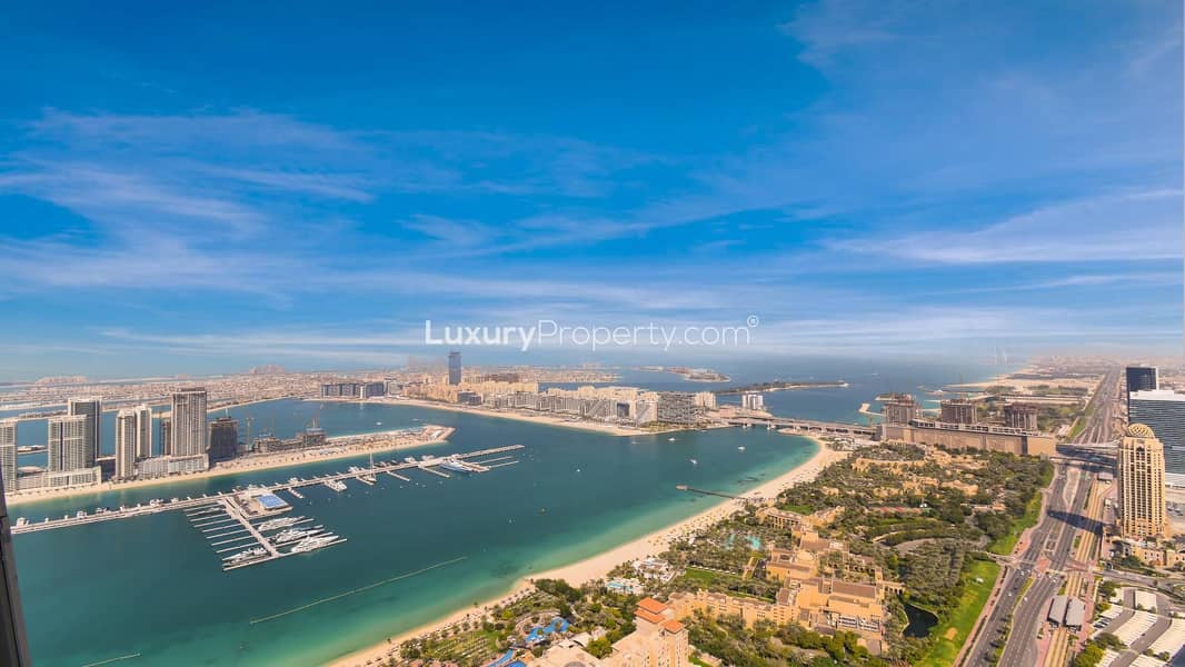 Пентхаус в Дубай Марина，Океан Хейтс, 4 cпальни, 1250000 AED - 6046238
