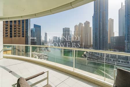 2 Bedroom Apartment for Rent in Dubai Marina, Dubai - Spacious Layout | Marina View | Prime Location