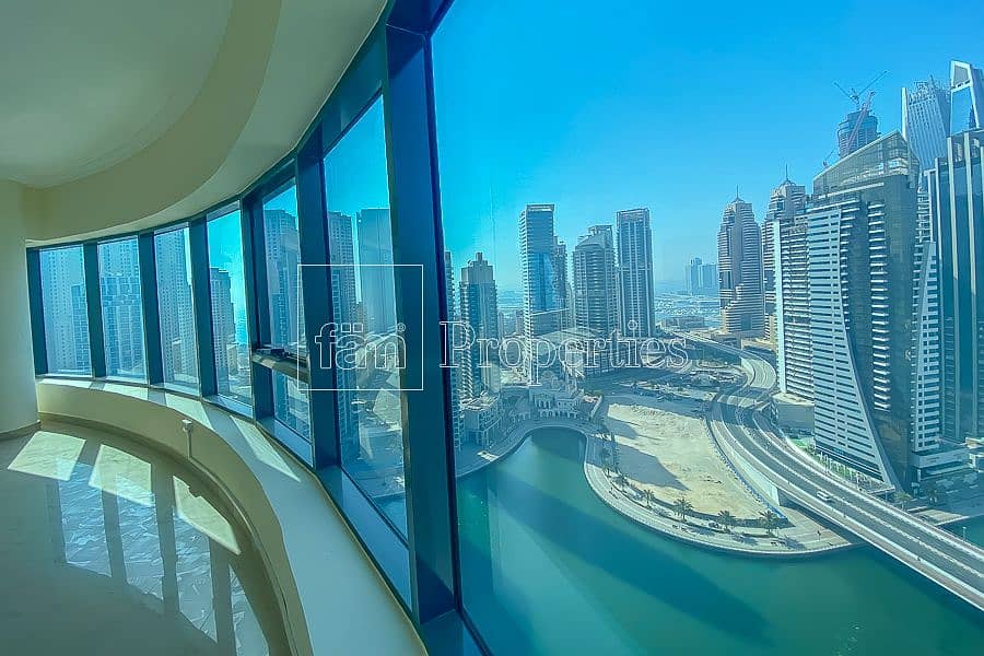 شقة في برج الزمان والمكان دبي مارينا 3 غرف 2550000 درهم - 6029090