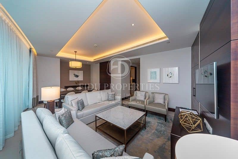3 Bedroom | Full Burj view | Middle Biggest layout