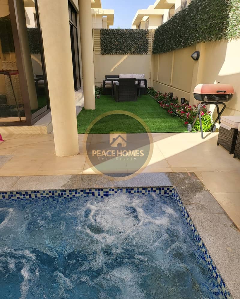 3 BD Fully Furnished | Private Pool | Maids Room
