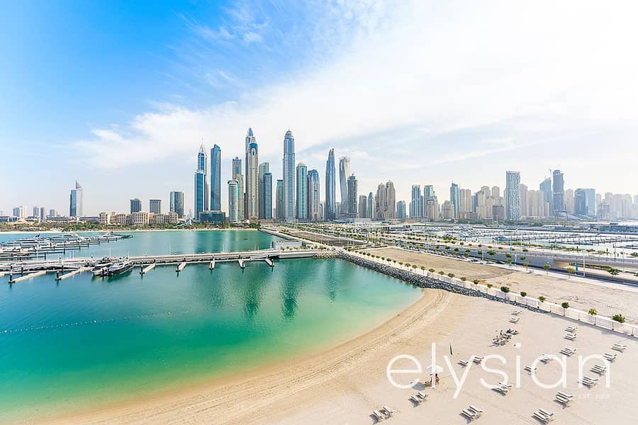 Furnished | Vacant | Sea Marina and Dubai Eye View