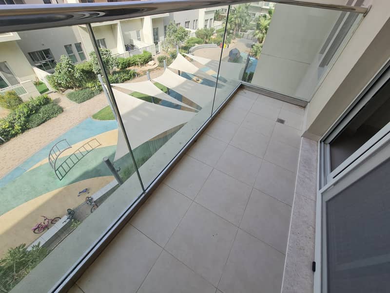 Pool Garden View Luxury Studio Just 26K I Balcony I Central Ac I 4-Chq I Gated community I Al Zahia