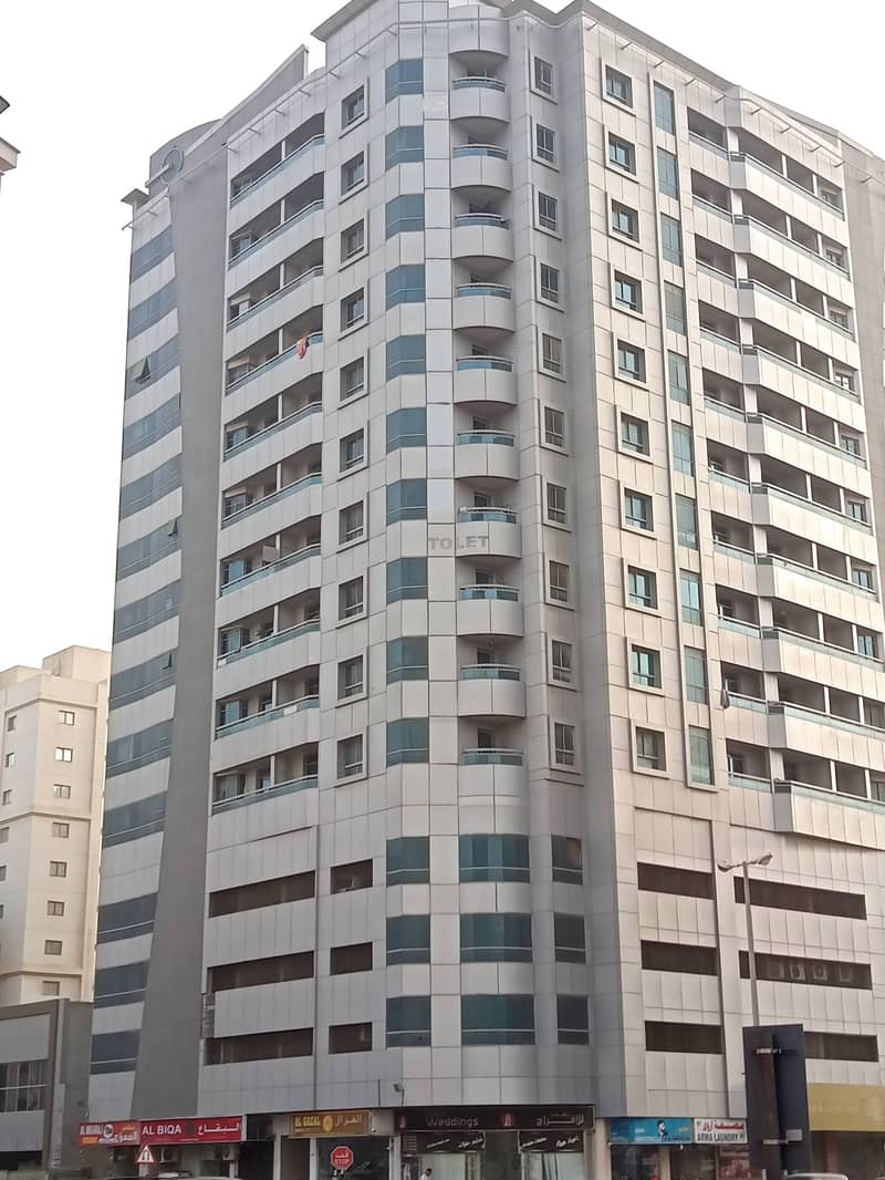 Studio with Balcony for rent in King Faisal Road Ajman