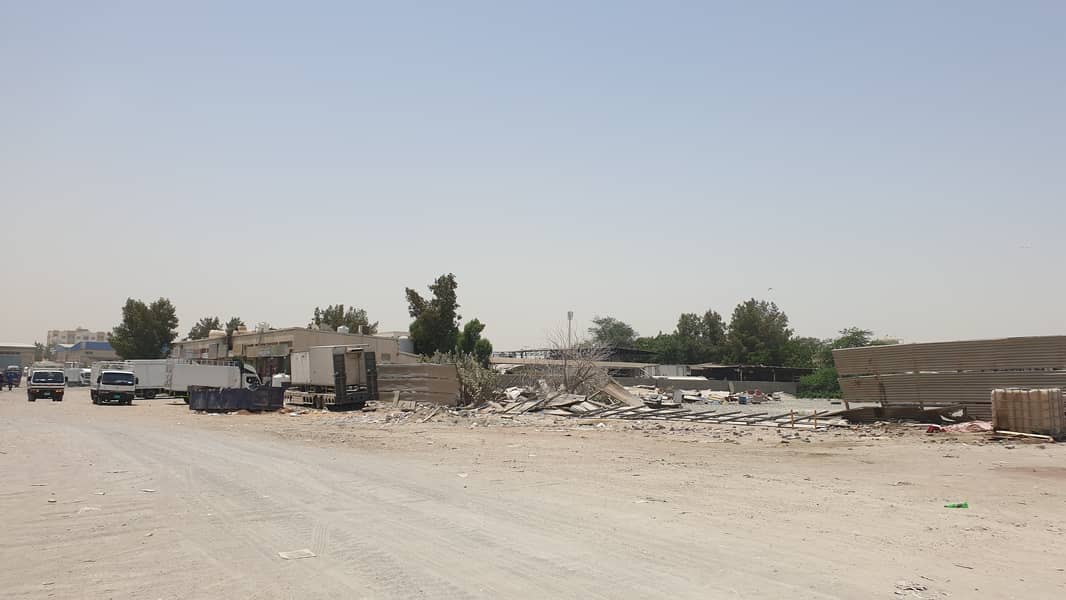 Industrial Land with boundary wall for sale in Ajman Industrial 1