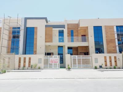 5 Bedroom Villa for Sale in Al Alia, Ajman - Without down payment, villa for sale, very elegant finishing, in Al-Aleya, Islamic bank financing