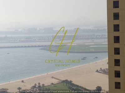 4 Bedroom Apartment for Rent in Jumeirah Beach Residence (JBR), Dubai - Partial Marina and Sea View | Higher Floor  | 4BHK