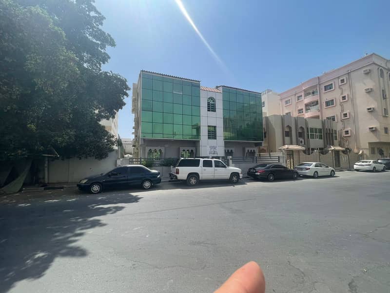 An opportunity to invest in Ajman for sale, a building in Al Nuaimiya, near Kuwait Street, in a very special location, Olabi, Qar Street, a lively are