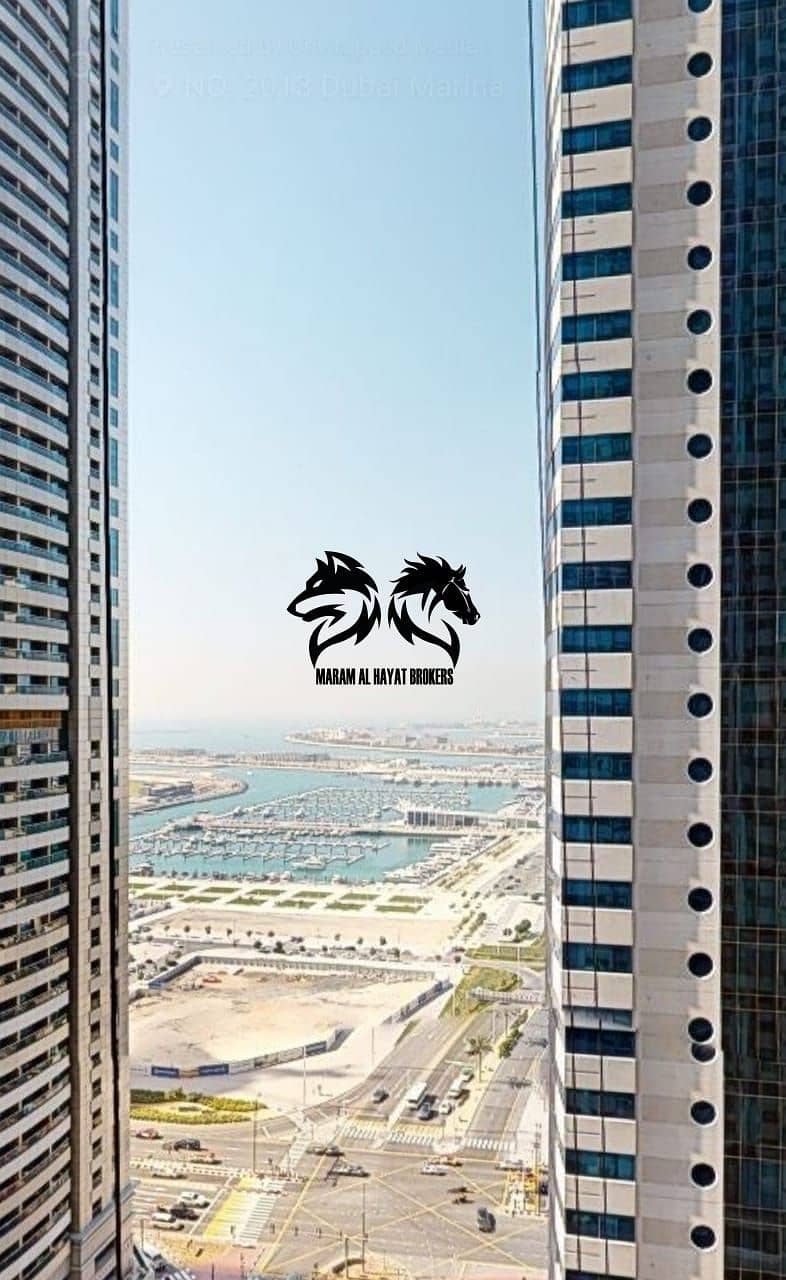 位于迪拜码头，滨海山岭塔楼 2 卧室的公寓 115000 AED - 6051292