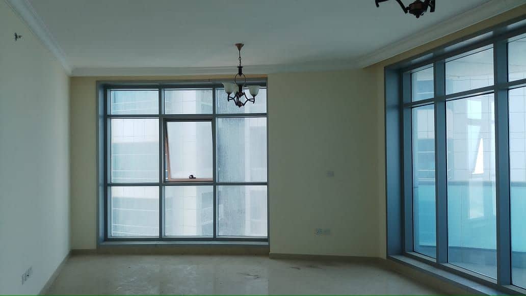 Full Sea View - Lavish One Bedroom Apartment For Rent In The Heart Of Ajman.