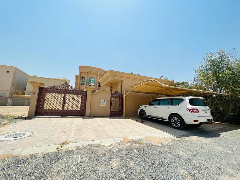 '''  LUXURY 6 BEDROOM VILLA IS AVAILABLE FOR RENT IN AL MOWAIHAT 2 AJMAN '''