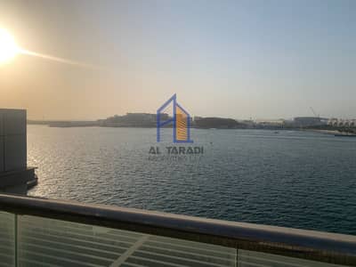 2 Bedroom Apartment for Rent in Al Raha Beach, Abu Dhabi - Full Sea View |With Terrace | 2 + Maidroom