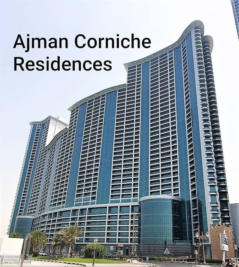 Sea View, 2 BHK for sale in Ajman Corniche Residency for 850K