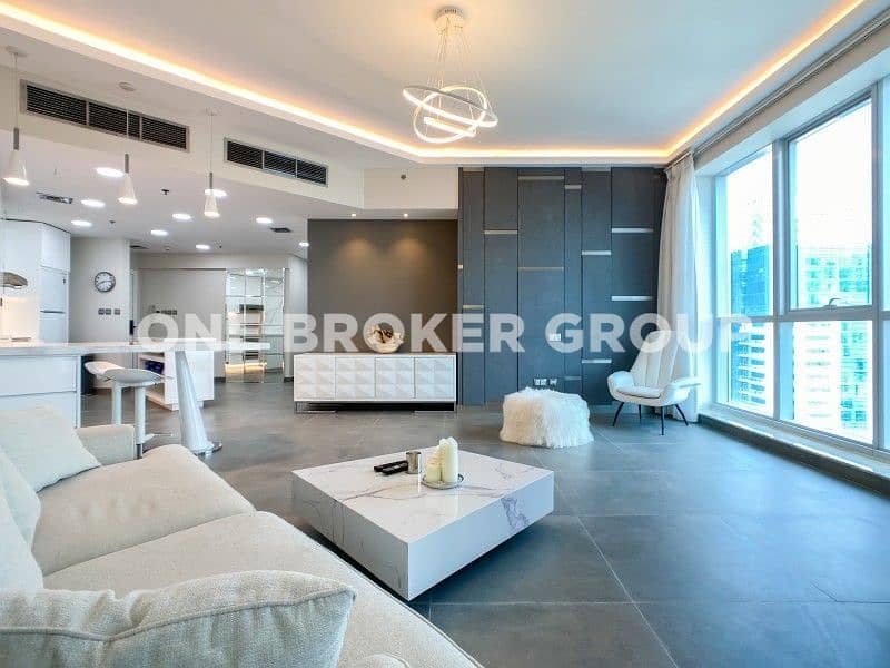 位于迪拜码头，火炬大厦 2 卧室的公寓 1525000 AED - 6053162