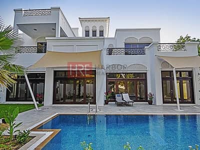 6 Bedroom Villa for Sale in Al Barari, Dubai - Don\'t Miss | Corner | Full Lake | Park | Extended