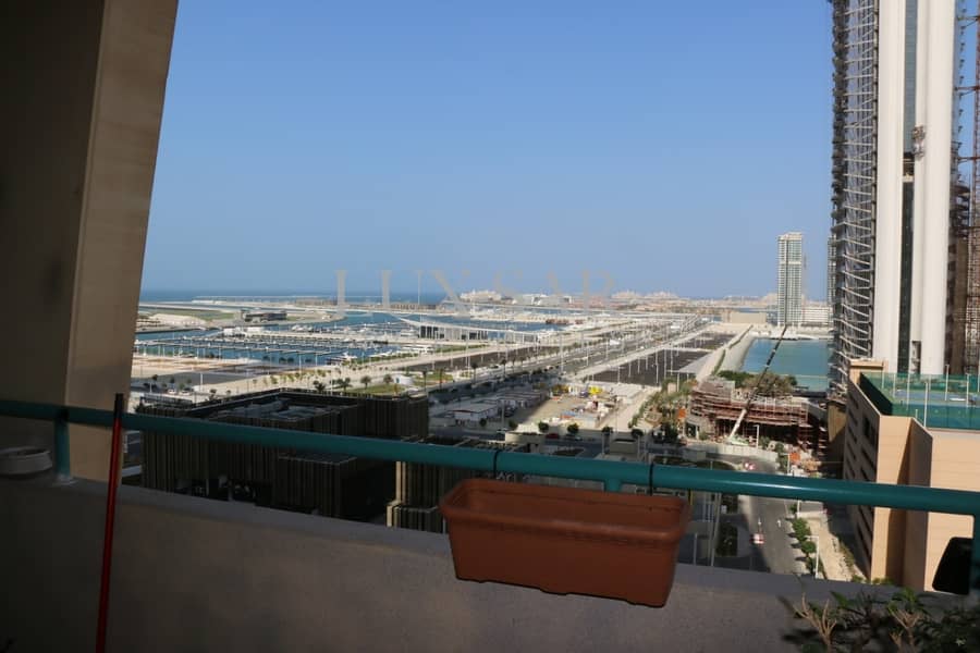 位于迪拜码头，滨海皇冠塔楼 1 卧室的公寓 1240000 AED - 6053559