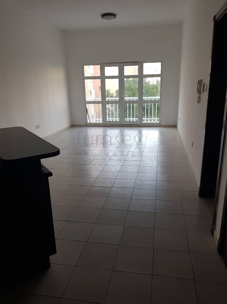 Spacious 1 BR Balcony Apartment | Unfurnished  | Next to The Gardens Metro Station