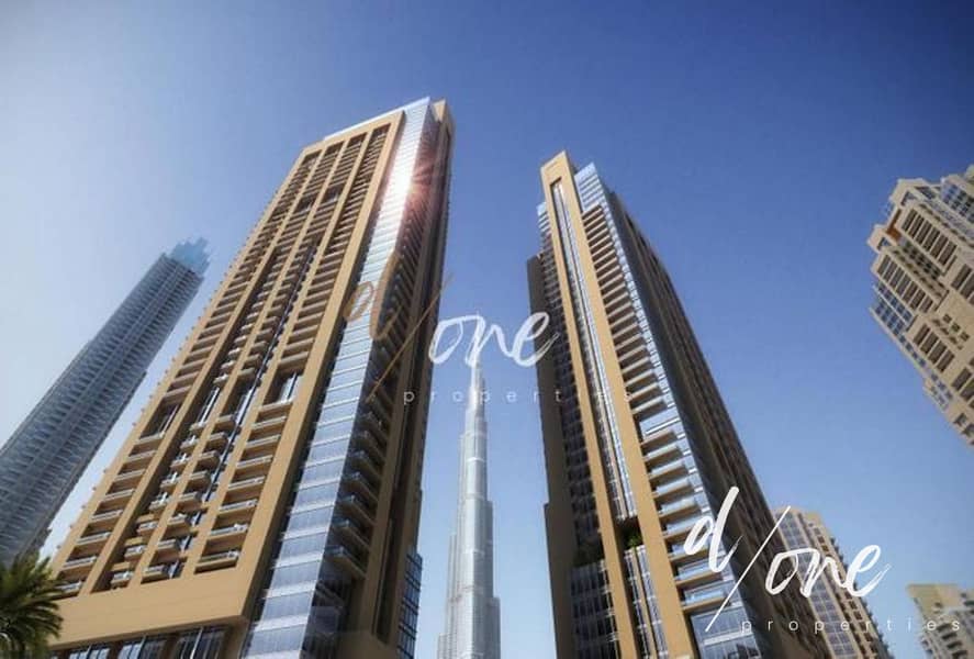 位于迪拜市中心，歌剧院区，第一幕塔楼｜第二幕塔楼 1 卧室的公寓 1500000 AED - 5827172