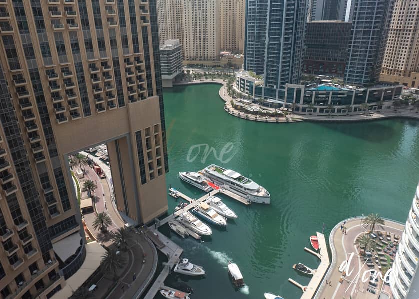 位于迪拜码头，迪拜滨海月亮塔 2 卧室的酒店式公寓 220000 AED - 5905078