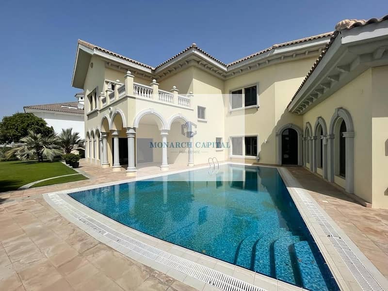 Amazing 6 Bedroom Villa for Rent in Palm Jumeirah