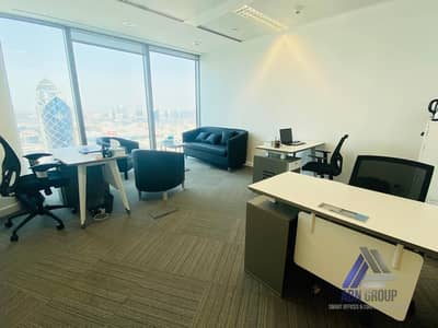 مکتب  للايجار في بر دبي، دبي - مکتب في برج برجمان للأعمال المنخول بر دبي 55000 درهم - 6028087