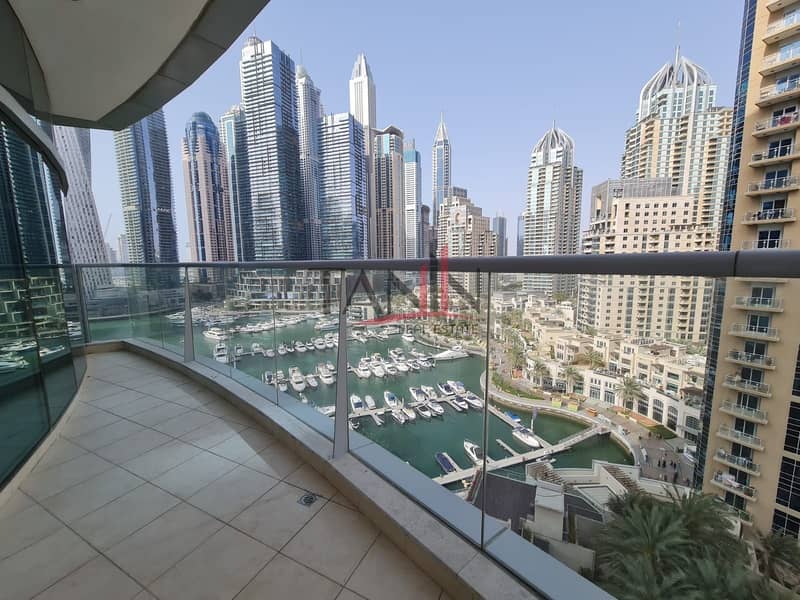 位于迪拜码头，三叉戟海洋景观大楼，三叉戟海景先锋大厦 2 卧室的公寓 2300000 AED - 5850290