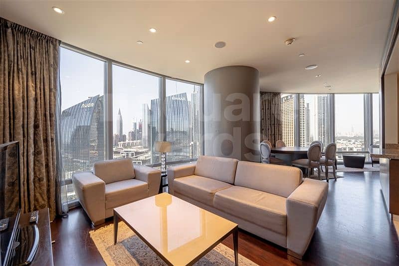 位于迪拜市中心，哈利法塔 2 卧室的公寓 230000 AED - 6055838