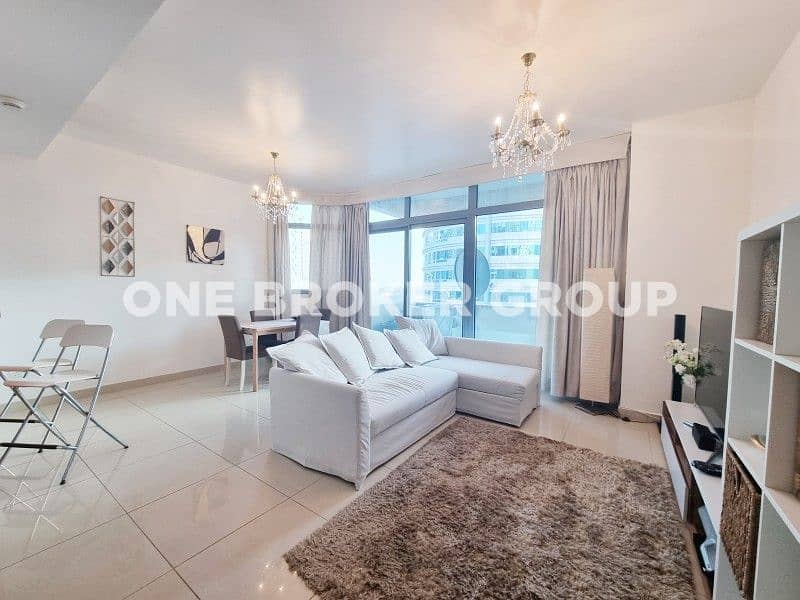 位于迪拜码头，滨海公寓，滨海公寓A 1 卧室的公寓 100000 AED - 6056092