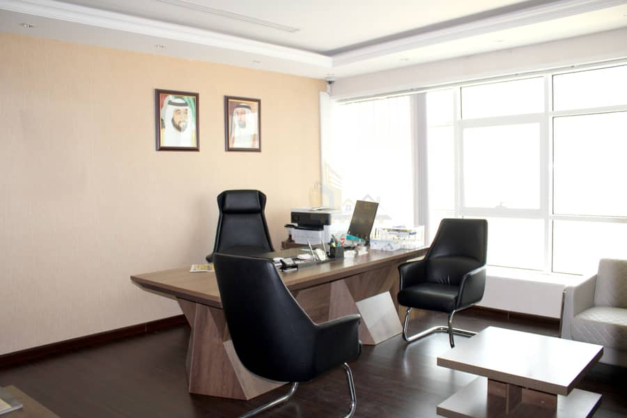 2 For rent commercial offices in India Tower Al Khan