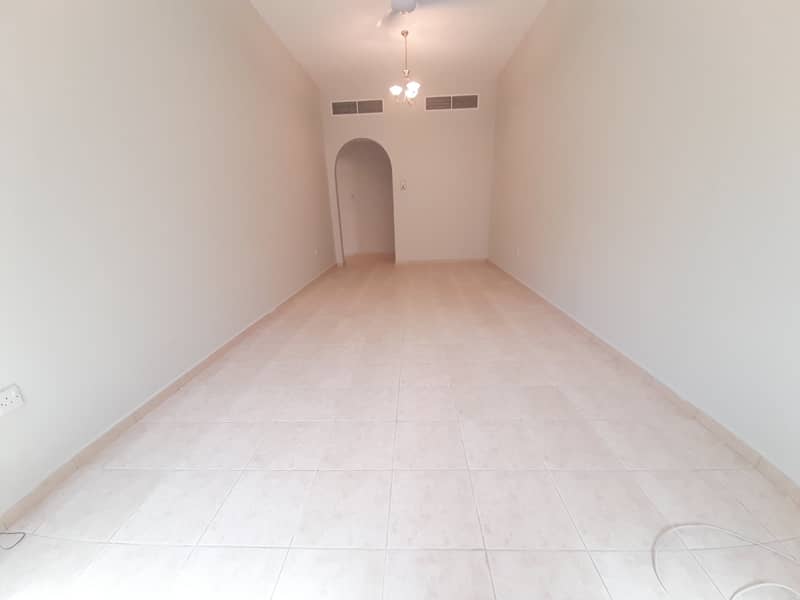 Close To Metro Station Spacious 1bhk Apartment Family Sharing Allowed rent Just 40k with one parking free in Al Muteena Dubai.