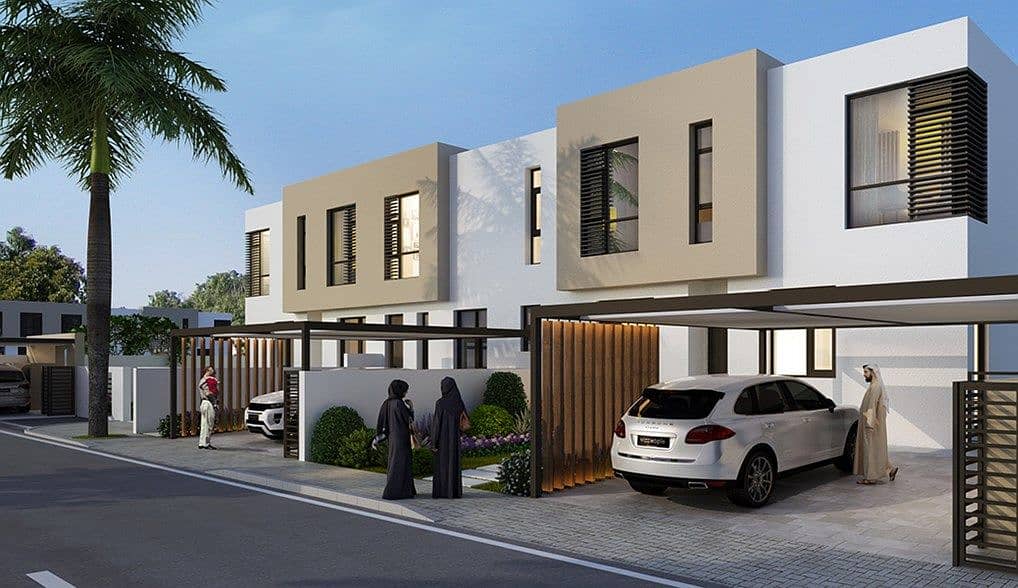 Bigger 3 bedrooms townhouse single unit available with very good finishing in nasma residence for 85,000 AED yearly