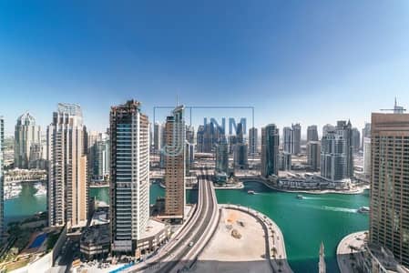 3 Bedroom Flat for Rent in Dubai Marina, Dubai - Exclusive |  3BR+Maids| Sea & Marina View |Spacious