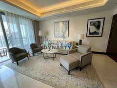 شقة فندقية في فندق العنوان وسط المدينة وسط مدينة دبي 1 غرف 155000 درهم - 6007677