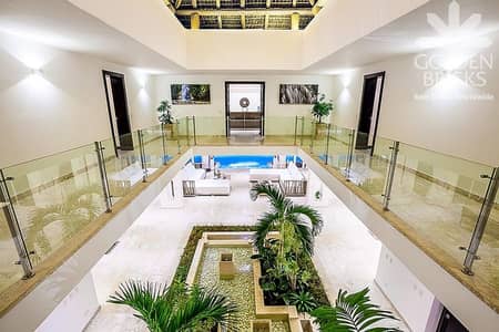 7 Bedroom Villa for Sale in Damac Lagoons, Dubai - luxury 7 bedrooms villa /water fall//private pool/easy 20mn to burj khalifa//