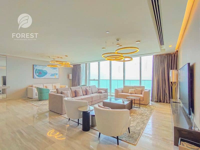 位于迪拜媒体城，迪拜阿瓦尼棕景套房酒店 4 卧室的顶楼公寓 21600000 AED - 6058435