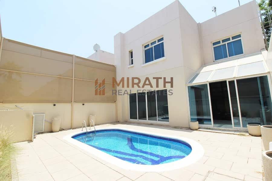 Gorgeous Semi Independent Villa With Private Pool