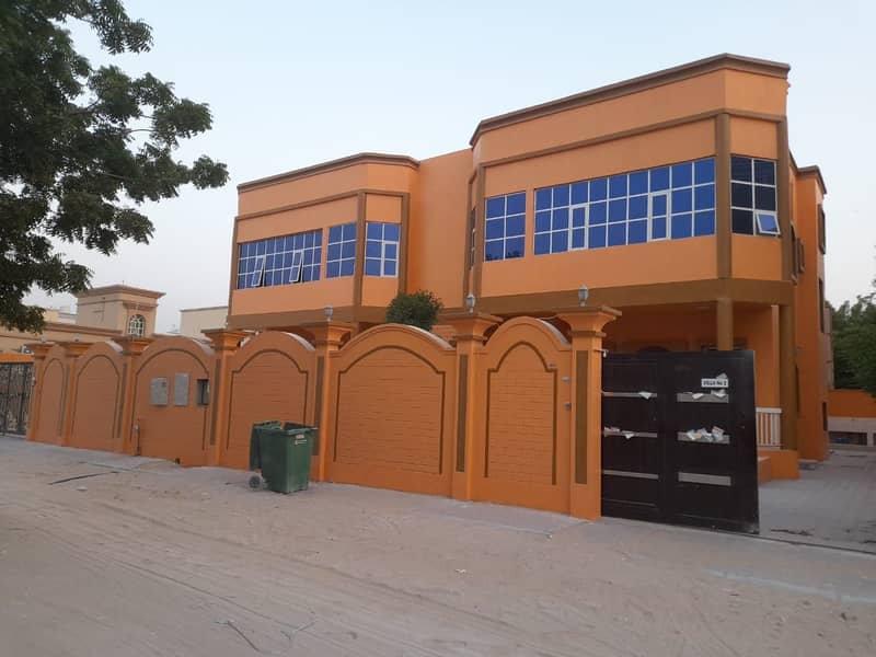 For sale villa, snapshot, at a very special price, excellent location, large areas, close to Sheikh Mohammed bin Zayed Street, and easy exit to Dubai