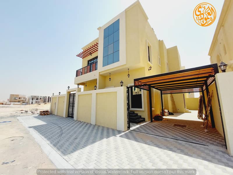 Without down payment and at a snapshot price for sale, a modern European-style villa, one of the most luxurious villas in the Jasmine area, with super