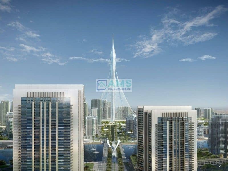 位于迪拜溪港，溪谷之门大厦 4 卧室的顶楼公寓 7500000 AED - 6060311