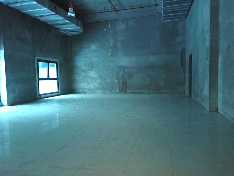 BIG OFFICE AVAILABLE!!! CHILLER, BASEMENT PARKING @ AL HUDAIBA MALL IN MINA ROAD.