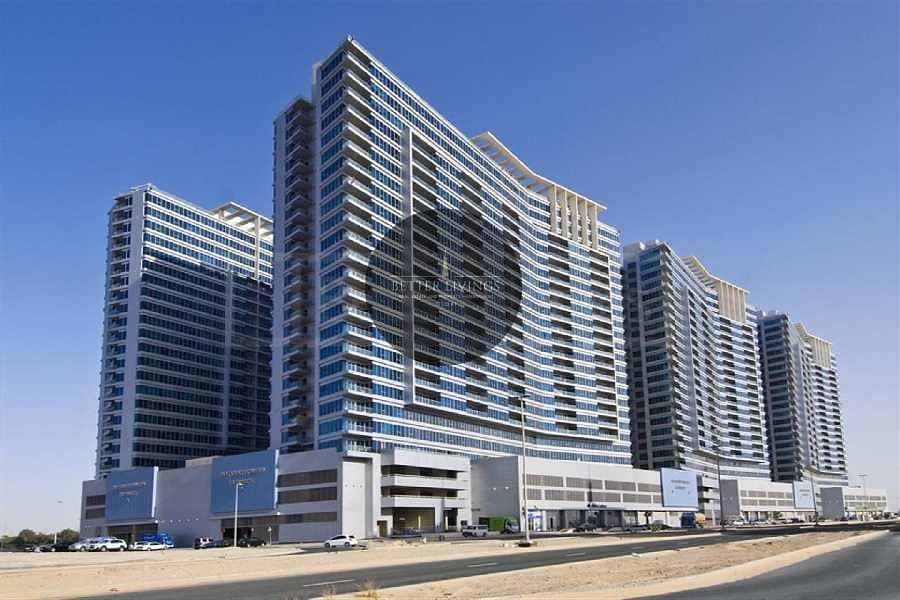 شقة في برج سكاي كورتس F،أبراج سكاي كورتس،مجمع دبي ريزيدنس 2 غرف 510000 درهم - 6029156