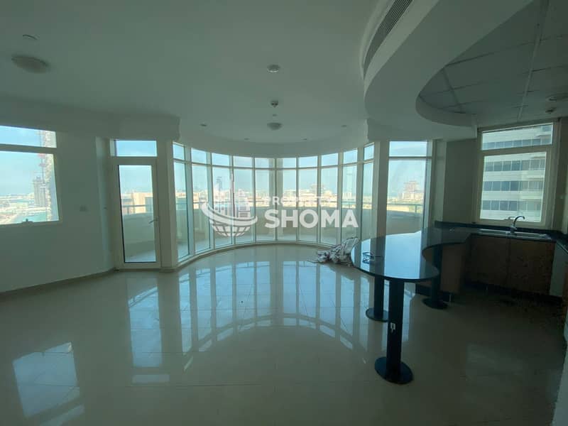 Acc free 100 % SEA VIEW | largest 2BR+maid