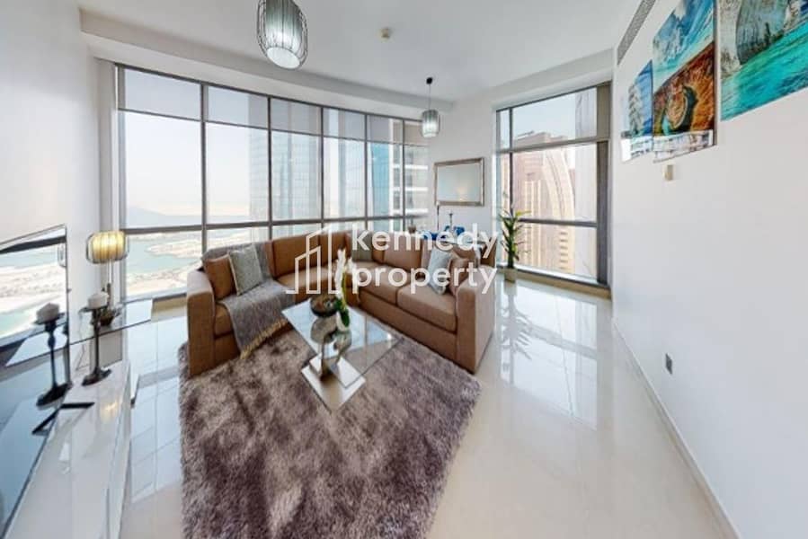 Fully Furnished | Partial Sea View | Large Layout