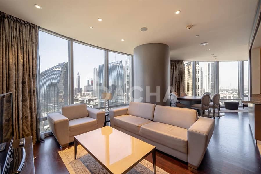 شقة في برج خليفة وسط مدينة دبي 1 غرف 3500000 درهم - 6064114