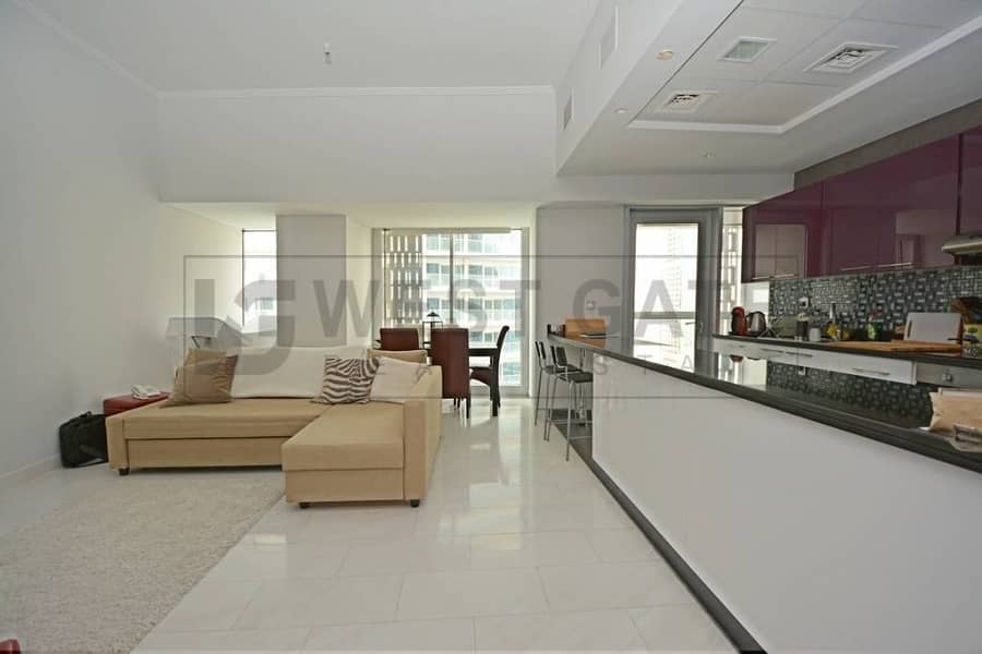 Marina view 2 BR | Unfurnished |Cayan Tower