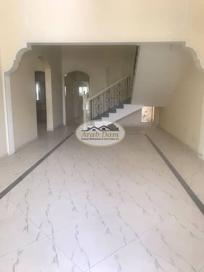 6 Bedroom Villa for Rent in Al Mushrif, Abu Dhabi - SPACIOUS COMMERCIAL VILLA FOR RENT | 6 MASTER BEDROOM S+ MAID \'S ROOM | HUGE BALCONY | GOOD CONDITION